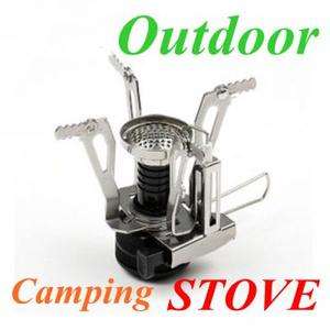   Gas Powered Butane Propane Steel Camping Picnic Stove with Case  