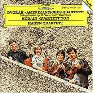Dvorak / Kodaly Streichquartett Nr. 12 (Amerikanisches Quartett) + Nr 