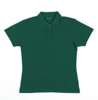 NEW Ladies Plain Polo Shirts ~ S/Sleeve Sz 22 Top  