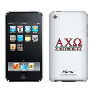 Alpha Chi Omega name on iPod Touch 4G XGear Shell Case 