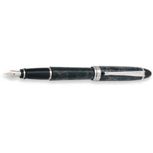  Aurora Ipsilon Grey Lacquer Fountain Pen: Office Products