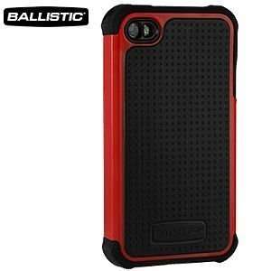  Ballistic SG Series Case for Apple iPhone 4S   Black / Red 