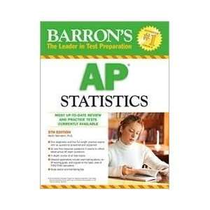  PaperbackBarrons AP Statistics 5th (fifth) edition Text 