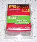New Filtrete Bissell Healthy Home Pre Motor Vacuum Filters 3M 66801 