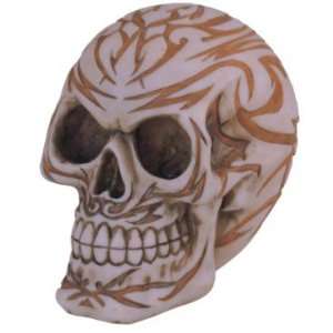   Collection Tribal Head Collectible Bone Statue Figure Collection Home