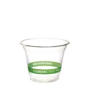 Eco Products EP CC9S GS 9 oz GreenStripe Clear Plastic Cold Cup (Case 