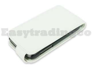 Flip Leather Case Pouch for HTC Desire Bravo G7 White  