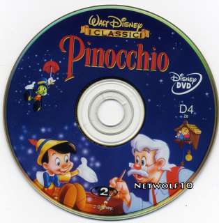 DVD Disney   Pinocchio   1° Edizione Warner   Z8 34692  