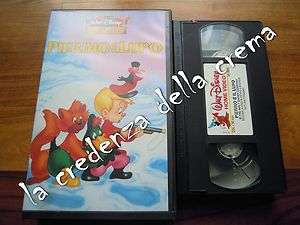 D1903] Pierino e il lupo   VHS mini classici Disney  