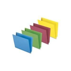  Esselte Colored End Tab Folders w/ Fasteners Office 