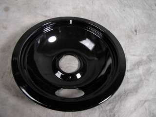 GE Black Porcelain Burner Drip Bowl WB31K5076 NEW  