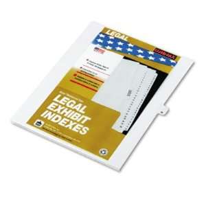  KLEER FAX 80000 Series Legal Exhibit Index Dividers 