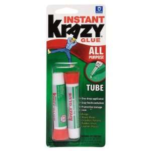  Krazy Glue Tubes, 2 pack