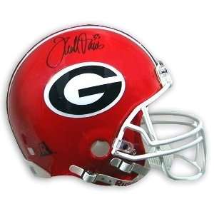 Terrell Davis Signed Georgia Pro Helmet 