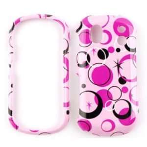 com Samsung Intensity 2 u460 Colorful Circles on Pink Hard Case,Cover 