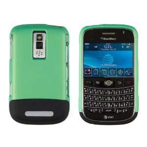   Slider Case for BlackBerry Bold 9000   Green Cell Phones