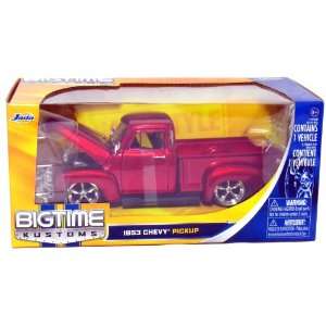  1953 Chevy Pickup Truck 1:24 Scale (Red): Toys & Games