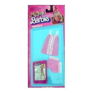   First Barbie Fashions Pink and Lace Night Clothes 1980: Toys & Games