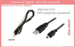 USB Camera Data Cable Cord Samsung Digimax 530 800K A5 A6 A7 370 360 