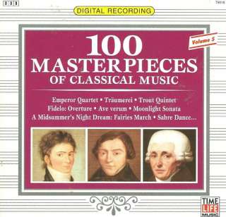 TIME LIFE   100 MASTERPIECES (VOL 5) CD  