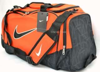   Medium Duffle Bag Gym Tote Travel Duffel Swoosh 885178605550  