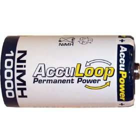   mAh AccuPower Low Discharge NiMH Rechargeable Battery Electronics