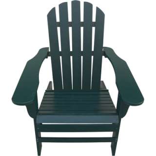 Hunter Green Cedar Adirondack Chair  New  