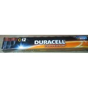 Duracell Coppertop Alkaline C Batteries   12 PACK  