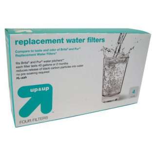   up™ Universal Replacement Water Filters 4 pkOpens in a new window
