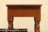 Pair 1830 Antique Cherry Bedside or End Tables, Nightstands  