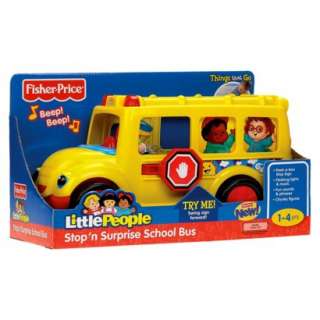 Fisher Price Little People® Stop N Surprise School Bus.Opens in a 