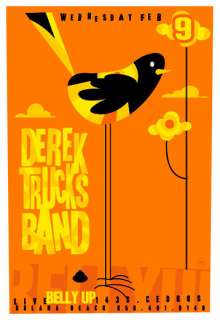 Scrojo Derek Trucks Band Poster DerekTrucks_0502  