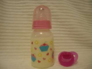 Surprise Baby Alive Custom Faux Bottle & Pacifier Set  