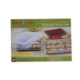  Nordic Ware Baking Sheet Non Stick Commercial 4PC   786490 