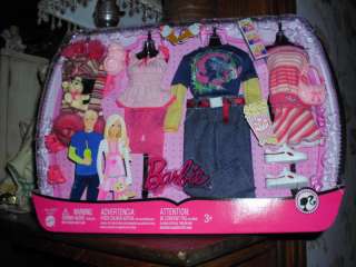 Barbie & Ken Fashionista #N7483 NRFP 2009 Pink Mattel  