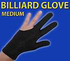 black billiard glove medium size pool cue glove expedited shipping