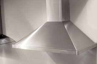 30 Stainless Steel Wall Mount Range Hood Kitchen Ventilation System 