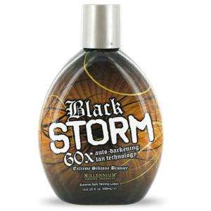 NEW 2010 BLACK STORM 60X BRONZING TANNING BED LOTION  