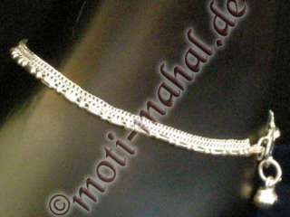   Jewellery / Bollywood Bridal Payal / Silver Blue / 10   11/ MM40