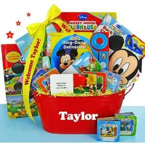    Mickey Mouse First Library Disney Gift Basket