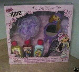 Bratz Kidz Spa Salon Set bubble bath lotion  