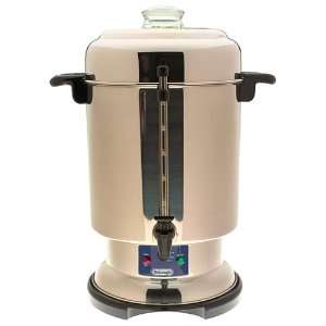   60 cup Deluxe Stainless Steel Coffee Urn:  Kitchen & Dining