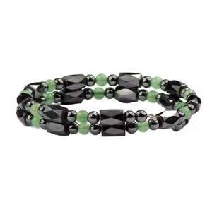  Jade Small Wrap Around   Magnetic Anklet 