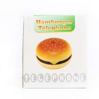 Novelty Hamburger Cheeseburger Burger Phone Telephone JUNO Home 