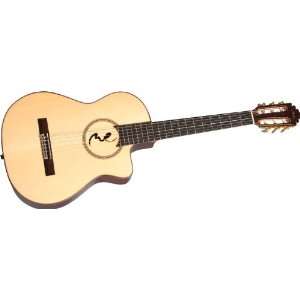   Nylon String Acoustic Electric Guitar (Standard) Musical Instruments