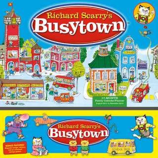 Richard Scarrys Busytown 2012 Pocket Wall Calendar 1416287558  