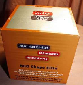 MIO Shape Elite Heart Rate Monitor Watch  
