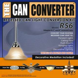Can Converter Recessed Light Conversion Kit (R56) 5 6 894766000004 