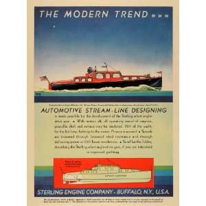  1933 Ad Sterling Engine Boat Motor Power Douglas Donald 