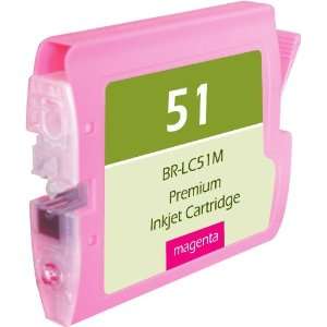 NEW Brother Compatible LC51M INKJET CARTRIDGE (MAGENTA) For MFC 885CW 